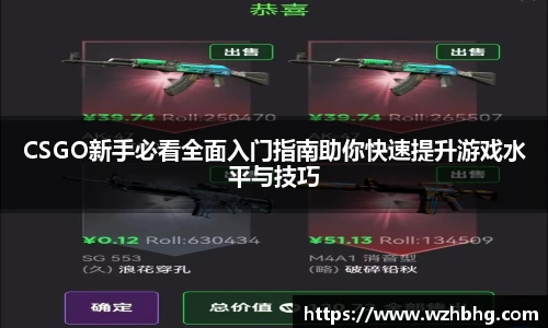 乐竟电竞CSGO新手必看全面入门指南助你快速提升游戏水平与技巧